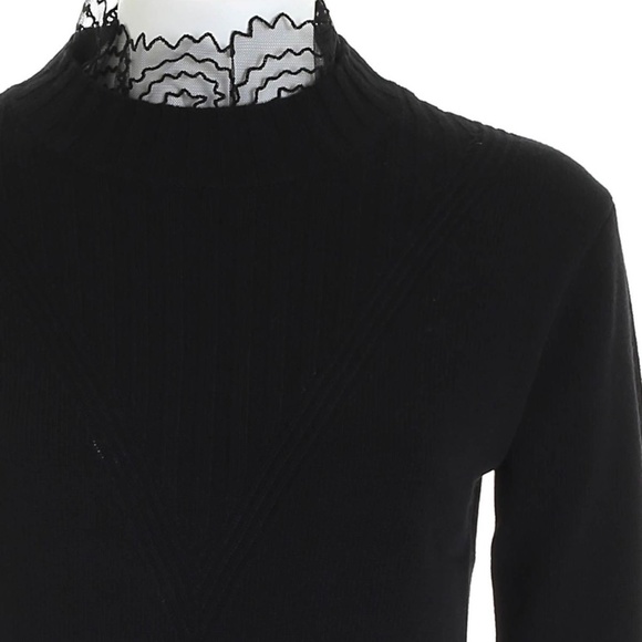 SEE BY CHLOÉ Fitted Lace Collar Sweater - Picture 4 of 6